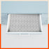 VIDA Multipurpose Abstract Texture Fridge Mats |Grey (45 cm X 30 cm 425 GSM)